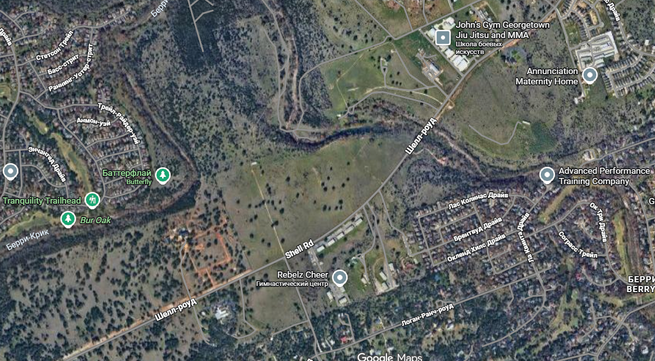 Parcel aerial view